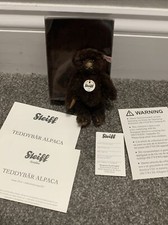 2011 STEIFF CLUB BROWN 421167 10CM 4 INCHES BUTTON IN EAR MINT BOX Coa