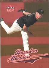 2004 Ultra #344 Brandon Medders  Arizona Diamondbacks  Rookie Card. rookie card picture