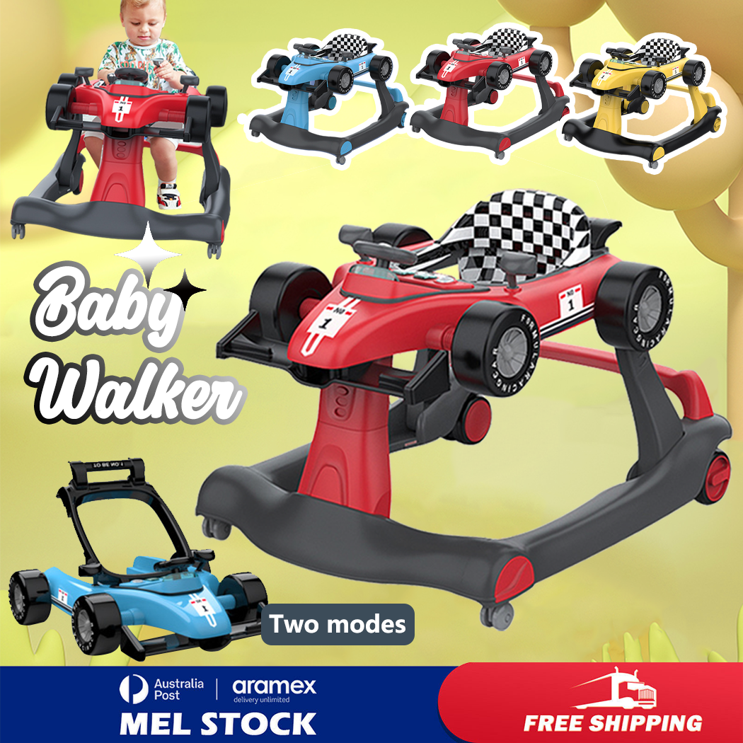 Baby Walker Adjustable Stroller Play Activity Kids Ride On Toy Car