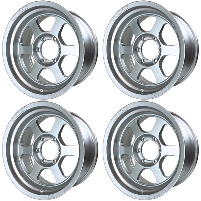 Volk TE37XT M-Spec 17x8.5-10 6x139 Diamond Silver Forged SET for