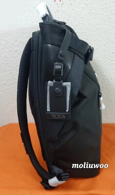 New $450 Tumi Alpha Bravo Grant Black Ballistic Nylon Men's New $450 Tumi Alpha Bravo Grant Black Ballistic Nylon Men's