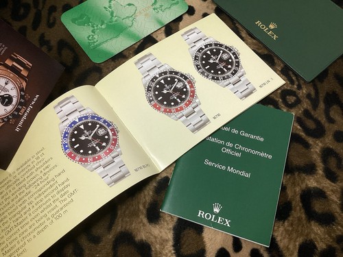 11 2006 ENG ROLEX SET (2X BOOKLET, PAPER HOLDER, CALENDAR) GMT 16710 STICK 16713 - Picture 15 of 17
