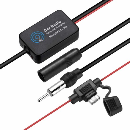 Amplificador de señal de antena de señal de radio FM y AM estéreo para automóvil amplificador aéreo automático - Imagen 2 de 11