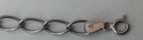 Vintage 925 Sterling Italy Charm Bracelet 7 Inches - Picture 2 of 8