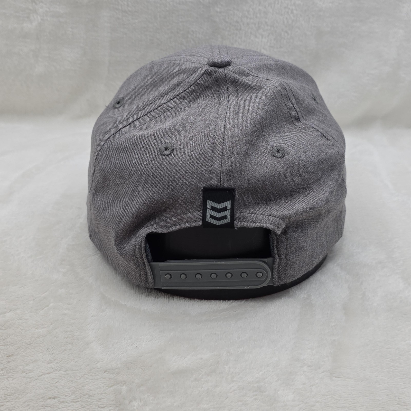 MTN OPS Hat Cap Snap Back Gray Logo Patch Mens Ad… - image 3