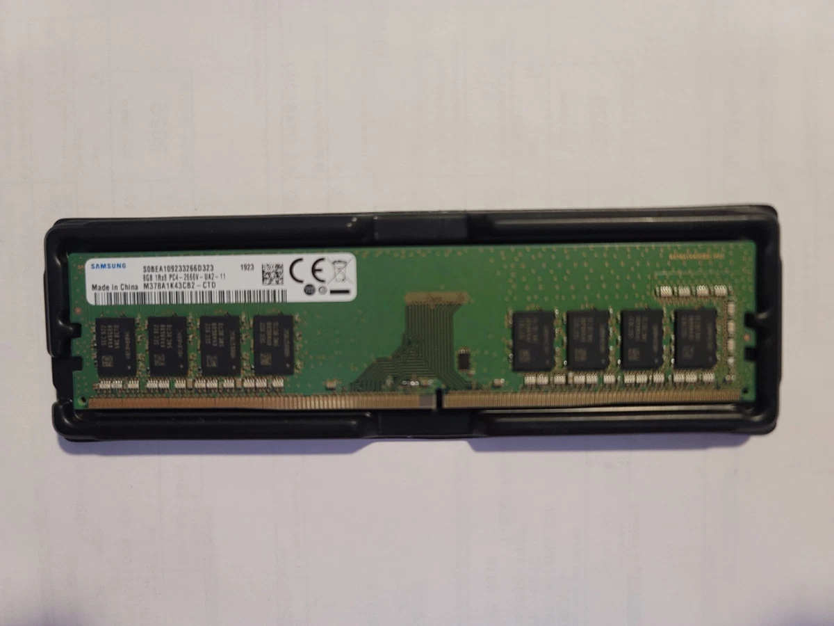Samsung PC4-21300 (DDR4-2666) Bus Speed Computer RAM 8 GB Capacity