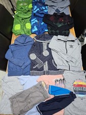 BOYS NEXT, Adidas, H&M CLOTHES BUNDLE with PJ MASKS outfits Age 6 To 8 uears