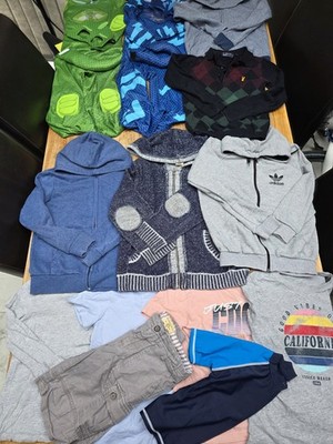 BEKLEIDUNGSPAKET JUNGEN NEXT, Adidas, H&M mit PJ MASKEN Outfits Alter 6 bis 8 Jahre