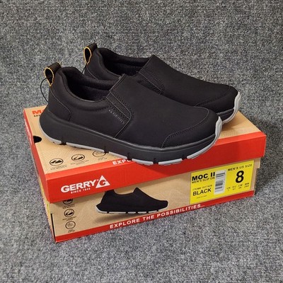 Gerry MOC II Slip On Shoes Men's 8 Black Lightweight Athletic Casual Sneakers