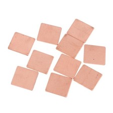 Premium 10Pieces 15x15mm IC Chipset GPU CPU Thermal Copper