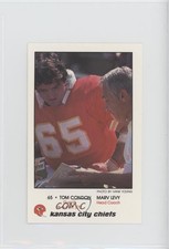 1981 Frito Lay Kansas City Chiefs Police Tom Condon Marv Levy #5 HOF 0ad
