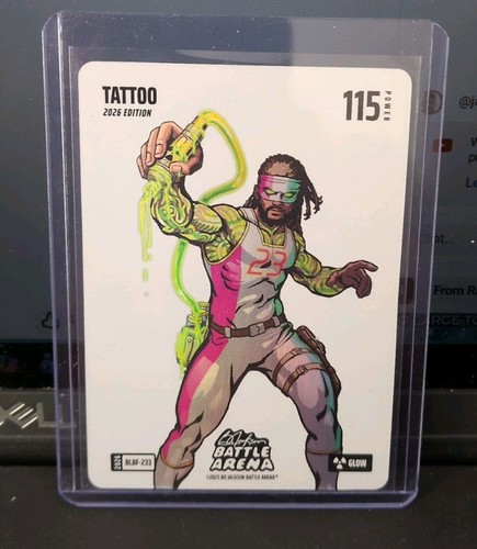 Bo Jackson Battle Arena Tattoo Glow Blizzard Fernando Tatis Jr San Diego Padres