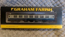 Graham Farish N Gauge 374-950 MK2A FK First Corridor Coach BR Blue Grey