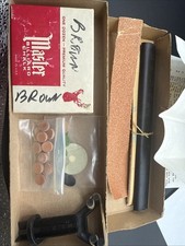 LOT Of Pool Cue Repair Billiard Tips Chalk ferrule accessories Maintenance KIT