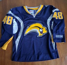 CCM Buffalo Sabres Daniel Briere NHL Jersey Youth S/M Blue Home
