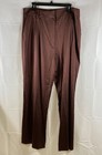 Favorite Daughter Women's The Favorite Satin Pant Coffee Brown Sz 18 NWT — photo 1