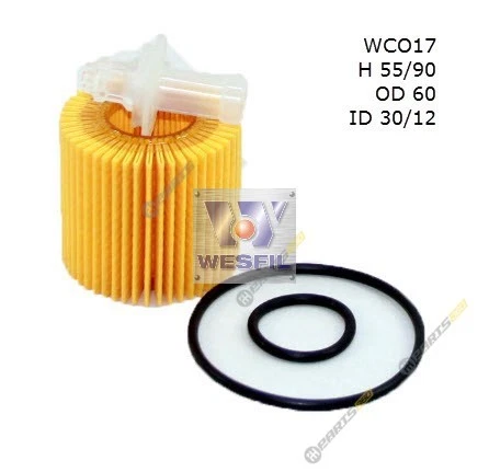 1 x WESFIL COOPER OIL FILTER WCO17