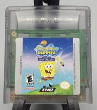 SpongeBob SquarePants Legend of the Lost Spatula Gameboy Color GBC Tested✅