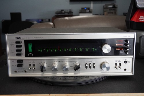 BIC LUX 71/3R Vintage Stereo Receiver Luxman FQ-900 50WPC Japan Rare Tested