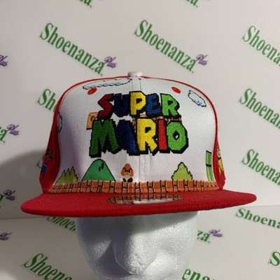 Headgear Classics Hat Fitted Nintendo Super Mario Bros Bowser 1985 Cap 7 3/4