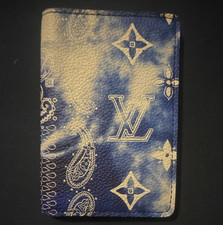 Louis Vuitton Mens Blue/White Monogram Paisle...