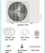 Brand: Zokop 	Outside Unit only  Type: 12,000 BTU (1 ton) mini-split heat pump