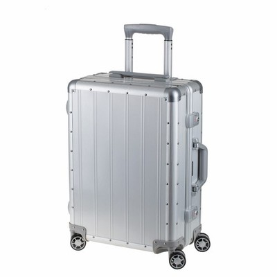 Alumaxx Reisekoffer ORBIT Trolley Reisegepäck Koffer Aluminium matt silber 45170
