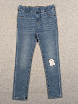 7 For All Mankind Girl Jeans Size 6 NEW Skinny Straight Soft Stretch Light Wash