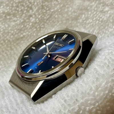 Seiko Elnix 0703-7110 Blue Electronic Transistorized Watch - New