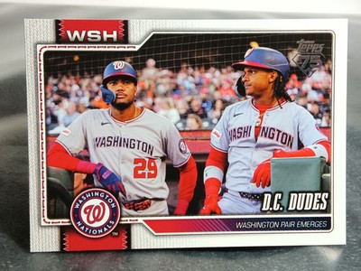 2026 Topps Series 2  D.C. DUDES  #499 Woods & Abrams   Washington Nationals 