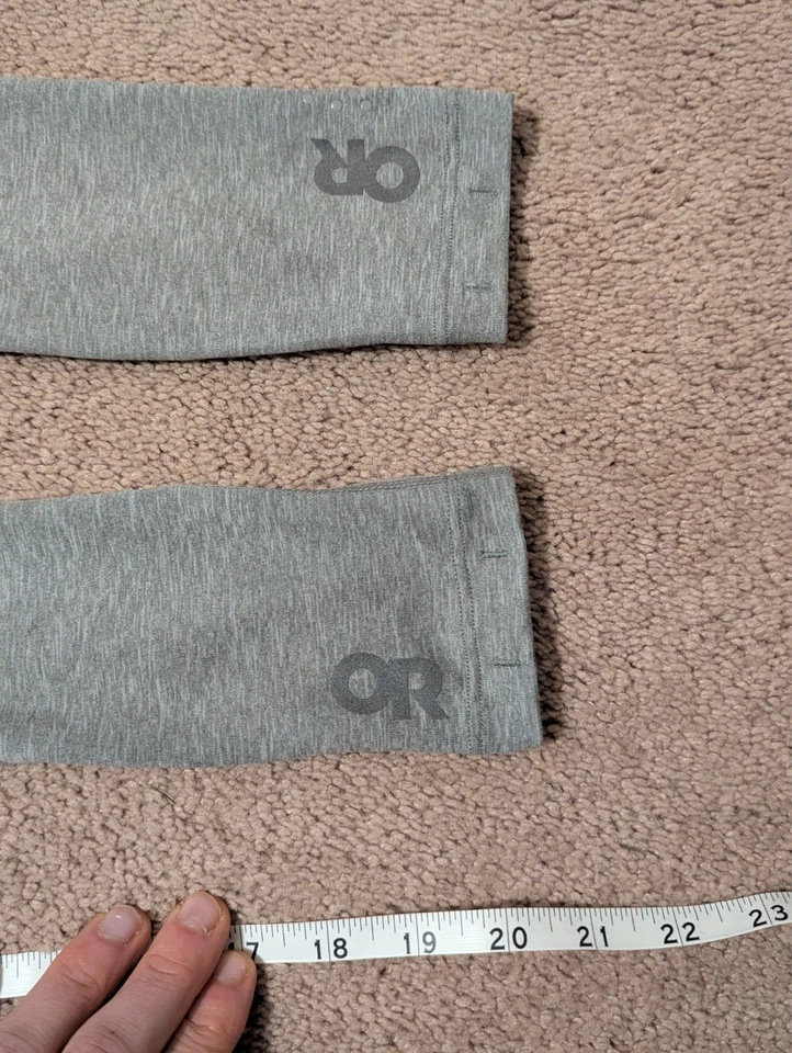 Outdoor Resarch ActiveIce Sun Sleeves - Gray - Small/Medium - Image 3 of 4