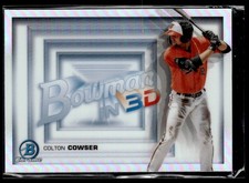 2022 Bowman #B3D-20 Colton Cowser Bowman in 3D Baseball Card 0603I