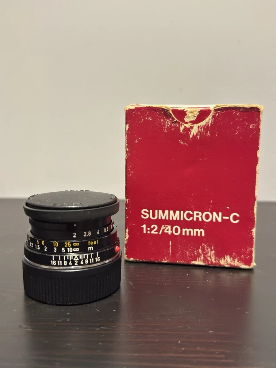 Leica f/2 Camera Lenses 40mm Focal for sale | eBay