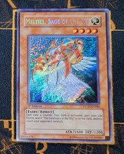 YUGIOH Meltiel, Sage of The Sky (STON-EN062) Secret Rare 1st Edition Excellent