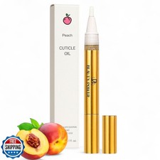 Beauty Power Nail Oil Cuticle Pen - Peach - Nail Strengthener and