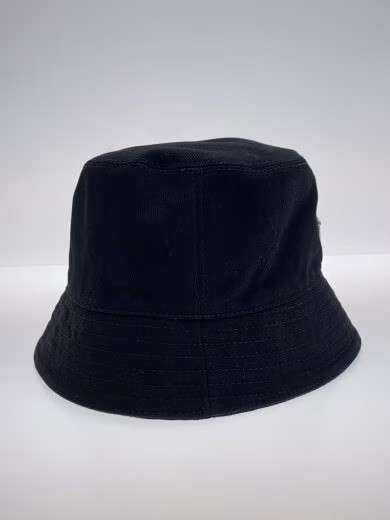 PRADA Bucket Hat/ Medium/ Cotton/ Black/ Solid Co… - image 3