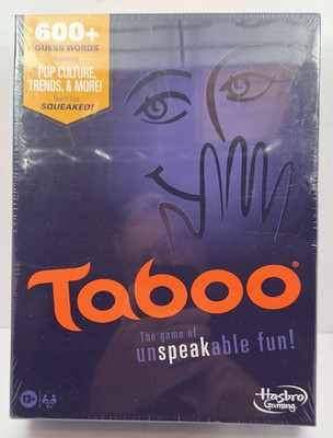 HASBRO TABOO FUN PARTY GAME 2021 BRAND NEW SEALED