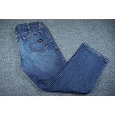 Ariat FR M3 Cat 2 Jeans Mens Sz 34x32 Loose Straight Work Pant Med. Wash