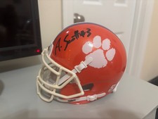 Artavis Scott Signed Clemson Tigers Mini Helmet 