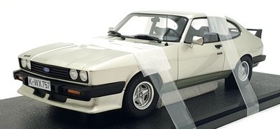 Cult 1/18 Scale Resin CML215-1 - 1981 Ford Capri 2.8 Turbo - Met. Silver