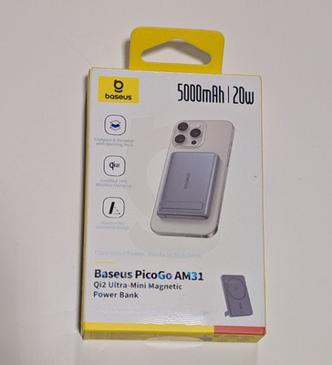 Baseus PicoGo AM31 5000mAh/20W Magnetic Power Bank [Colors may differ Bl/Gr]