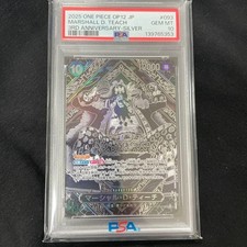 Marshall D. Teach PSA 10 Silver 2025 One Piece OP12 #093 Anniversary