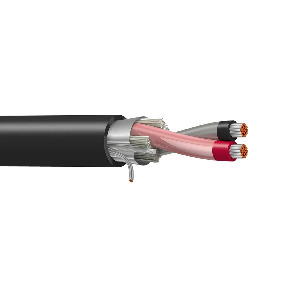 PER FOOT Belden 9341 18 AWG 1 Pair Overall Shielded Instrumentation Cable 600V - Image 1 of 1