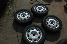 4x Felgen KomplettRäder Sommerreifen Peugeot 106 Citroen Saxo 3 LOCH Felge