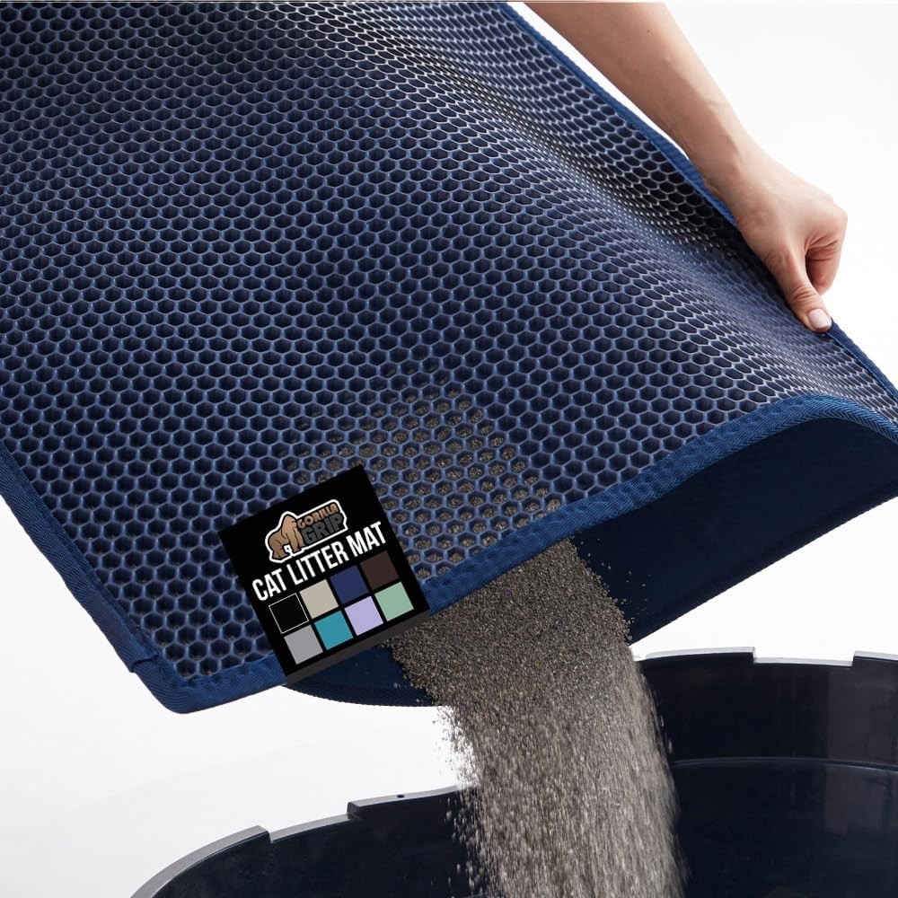 Mat Two Layer Trapping Waste Mats Navy
