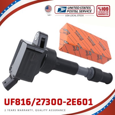 1*Ignition Coil for Hyundai Sonata Elantra Kona Forte Kia Forte 273002E601 UF816