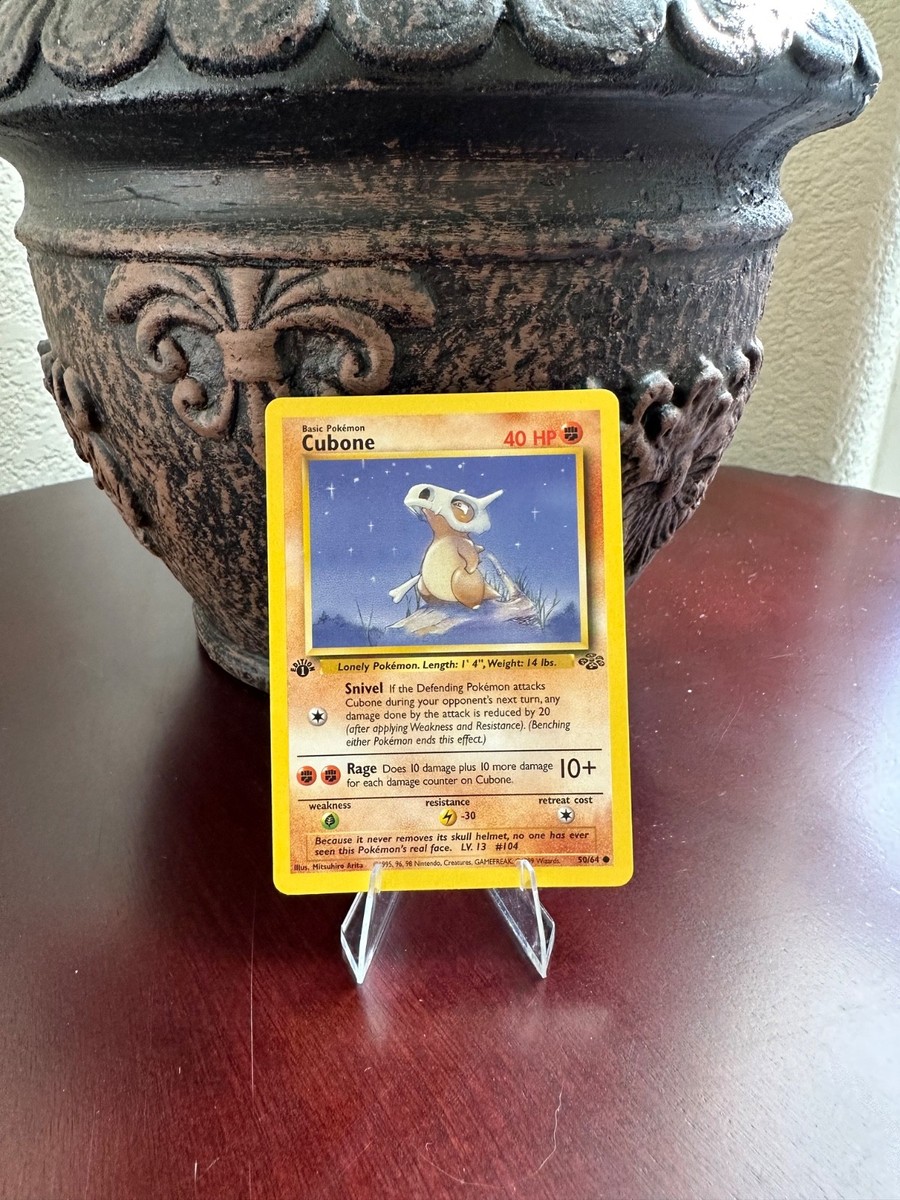 Cubone (カラカラ) 50/64 ポケモン 英語 CGC グレード 9 Cubone 50/64 Jungle Regular first edition | eBay