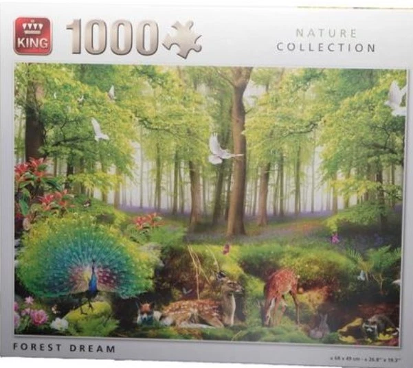 KING - Rompecabezas de 1000 piezas del sueño del bosque - - KING55980 - Imagen 1 de 1