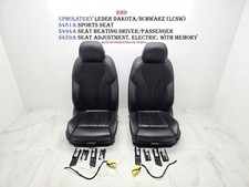 ???BMW X5 F15 SPORT DAKOTA SCHWARZ Heizbare Sitzgruppe S481A S494A S459A