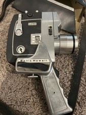 Bell  Howell Optronic Eye Autoload 8mm Duo Zoomatic Movie Camera Untested AS IS